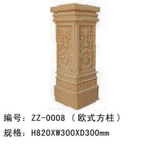 European-style square column