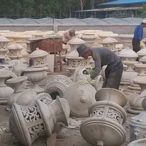 Corner of the factory