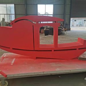 Glass fiber reinforced plasticrelievo